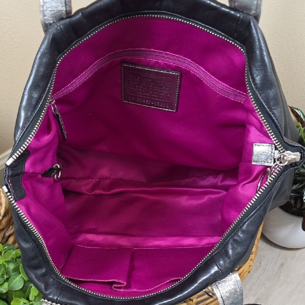 Coach Poppy Glam Bag and Wallet Set - Picture 12 of 16